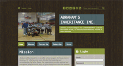 Desktop Screenshot of abrahamsinheritance.org